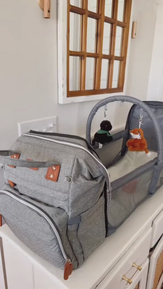 BOLSO MALETA PAÑALERA CON CAMBIADOR